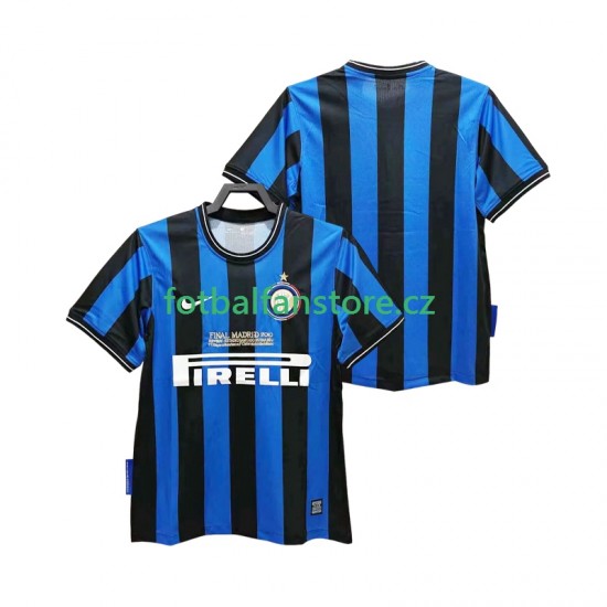 Muži Retro Domácí Dres Inter Milán 2009 2010 Krátký rukáv