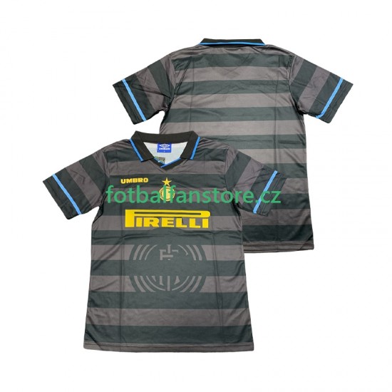 Muži Retro Alternativní Dres Inter Milán 1997 1998 Krátký rukáv
