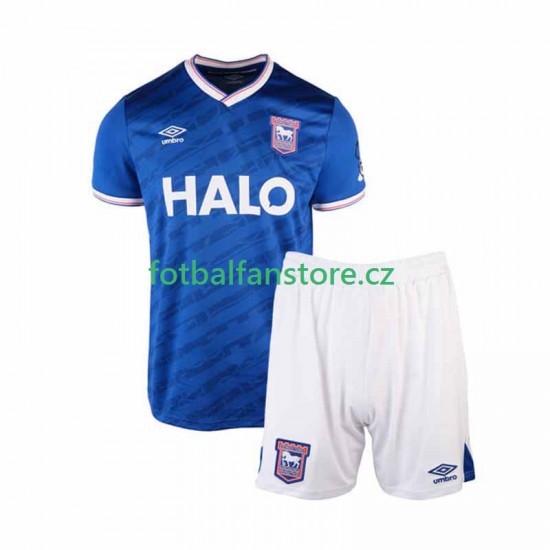 Dětský Domácí Dres Ipswich Town 2025-2026 Krátký rukáv