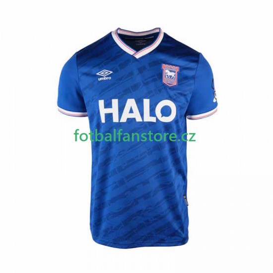 Muži Domácí Dres Ipswich Town 2025-2026 Krátký rukáv