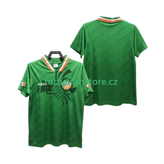 Muži Retro Domácí Dres Irsko 1994 Krátký rukáv