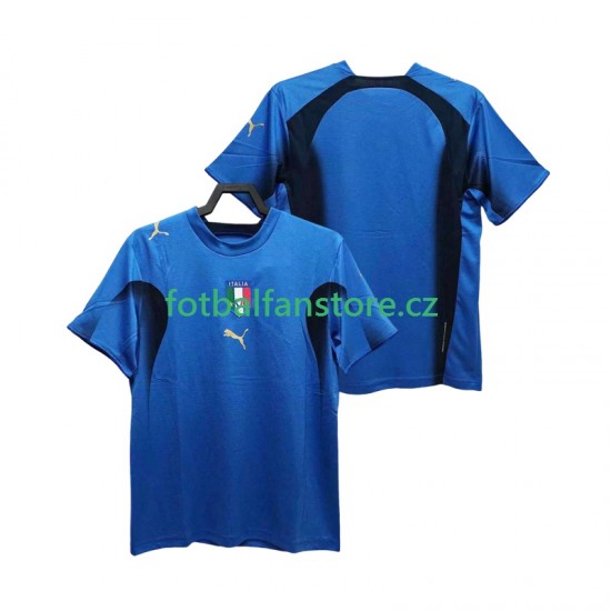 Muži Retro Domácí Dres Itálie 2006 Krátký rukáv