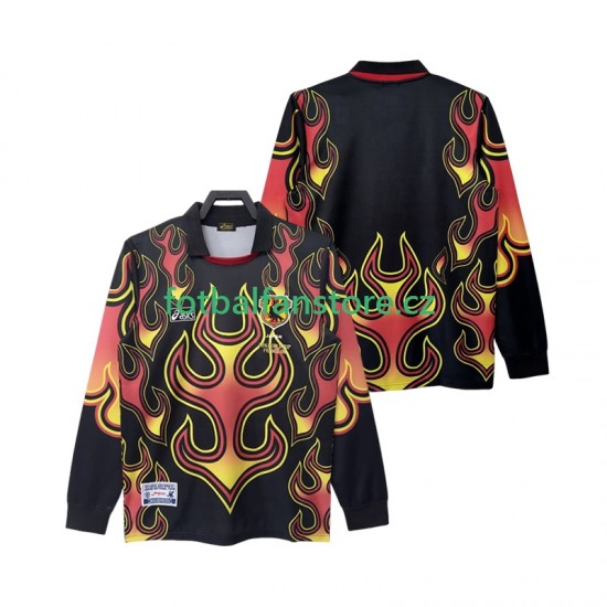 Muži Brankářský Retro Domácí Dres Japonsko 1998 Dlouhými Rukávy