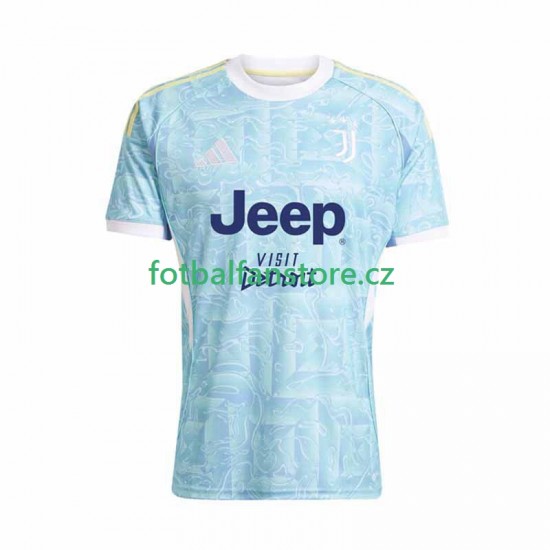 Muži Venkovní Dres Juventus 2025-2026 Krátký rukáv