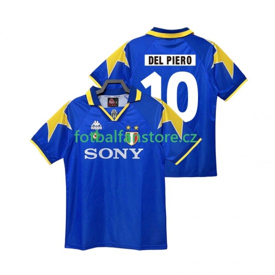 Muži Retro Venkovní Dres Juventus DEL PIERO 10 1995 1996 Krátký rukáv