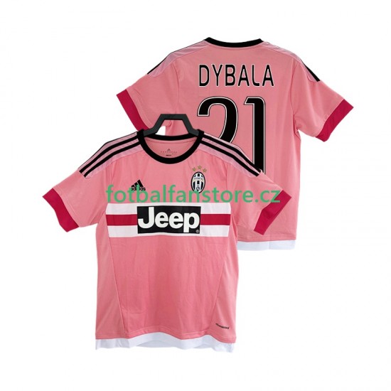 Muži Retro Venkovní Dres Juventus DYBALA 21 2016 2017 Krátký rukáv