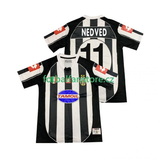 Muži Retro Domácí Dres Juventus NEDVED 11 2002 2003 Krátký rukáv Muži Retro Domácí Dres Juventus NEDVED 11 2002 2003 Krátký rukáv