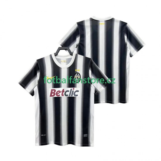 Muži Retro Domácí Dres Juventus 2011 2012 Krátký rukáv