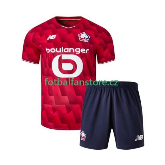 Dětský Domácí Dres LOSC Lille 2025-2026 Krátký rukáv