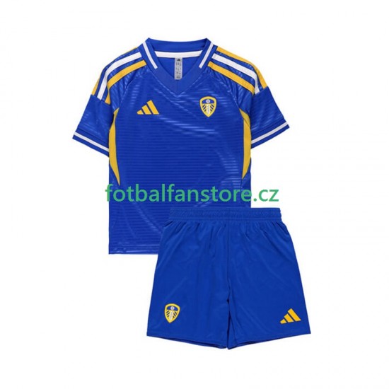 Dětský Venkovní Dres Leeds United 2025-2026 Krátký rukáv