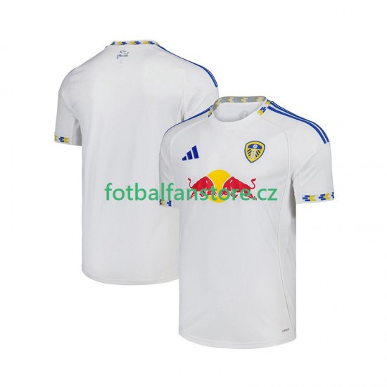 Muži Domácí Dres Leeds United 2025-2026 Krátký rukáv
