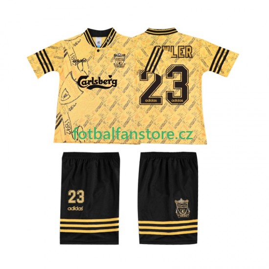 Dětský Retro Alternativní Dres Liverpool FOWLER 23 LWP 1994 1996 Krátký rukáv