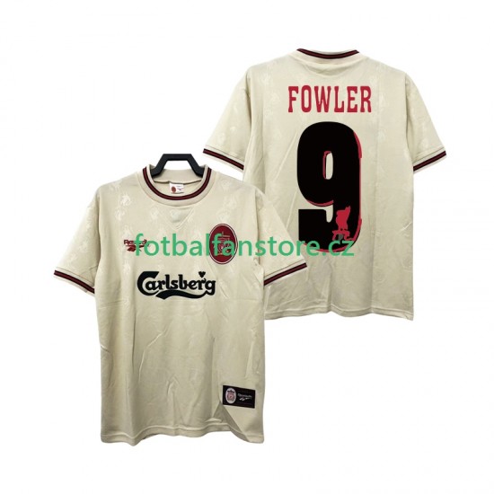 Muži Retro Venkovní Dres Liverpool FOWLER 9 1996 1997 Krátký rukáv
