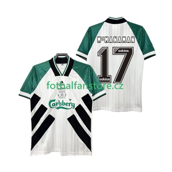 Muži Retro Venkovní Dres Liverpool MCMANAMAN 17 1993 1995 Krátký rukáv