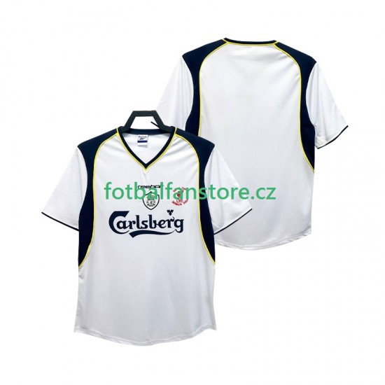 Muži Retro Venkovní Dres Liverpool 2001 2002 Krátký rukáv