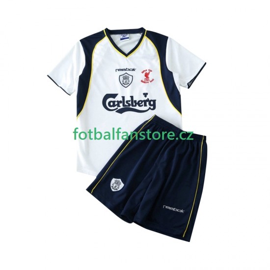 Dětský Retro Venkovní Dres Liverpool LWP 2001 2002 Krátký rukáv