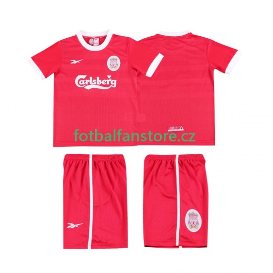 Dětský Retro Domácí Dres Liverpool LWP 1997 1998 Krátký rukáv