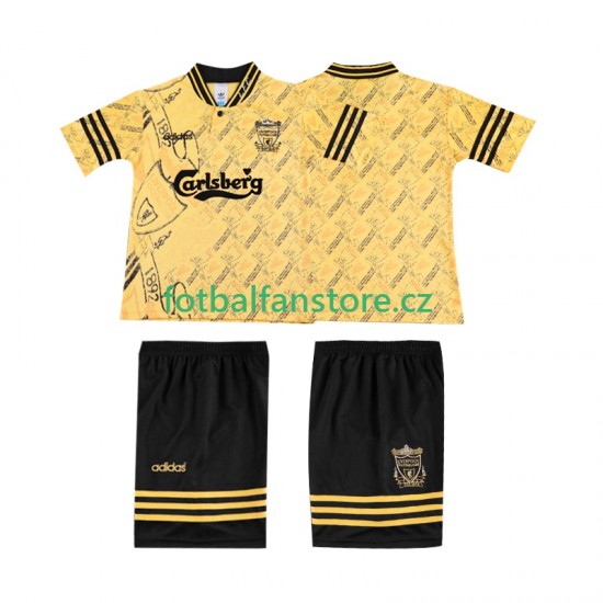 Dětský Retro Alternativní Dres Liverpool LWP 1994 1996 Krátký rukáv Dětský Retro Alternativní Dres Liverpool LWP 1994 1996 Krátký rukáv