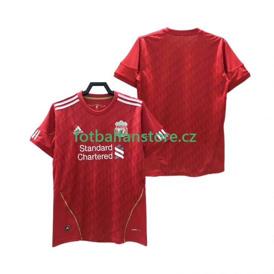 Muži Retro Domácí Dres Liverpool 2010 2012 Krátký rukáv
