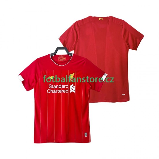 Muži Retro Domácí Dres Liverpool 2019 2020 Krátký rukáv