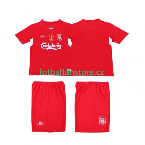 Muži Retro Domácí Dres Liverpool LWP 2004 2005 Krátký rukáv