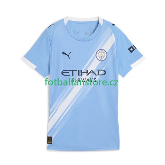 Ženy Domácí Dres Manchester City 2025-2026 Krátký rukáv