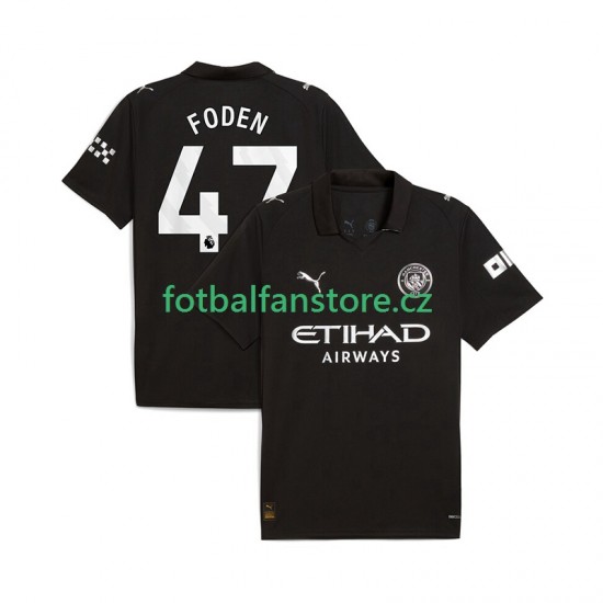 Muži Venkovní Dres Manchester City Phil Foden 47 2025-2026 Krátký rukáv