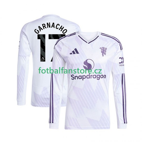 Muži Venkovní Dres Manchester United Alejandro Garnacho 17 2025-2026 Dlouhými Rukávy