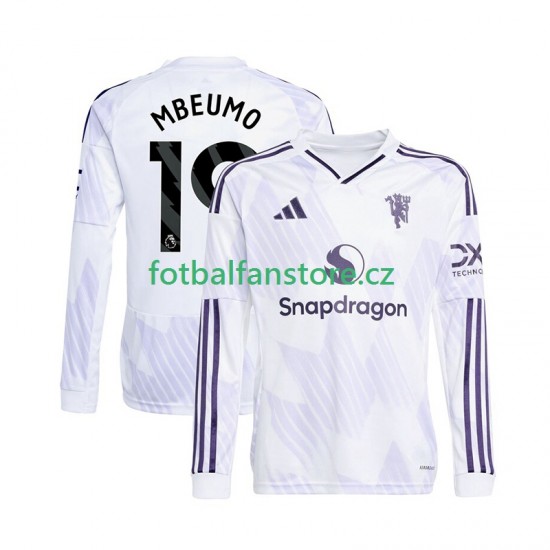 Muži Venkovní Dres Manchester United Bryan Mbeumo 19 2025-2026 Dlouhými Rukávy