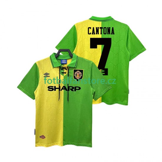 Muži Retro Venkovní Dres Manchester United CANTONA 7 1992 1994 Krátký rukáv