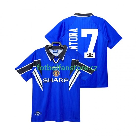 Muži Retro Alternativní Dres Manchester United CANTONA 7 1996 1998 Krátký rukáv