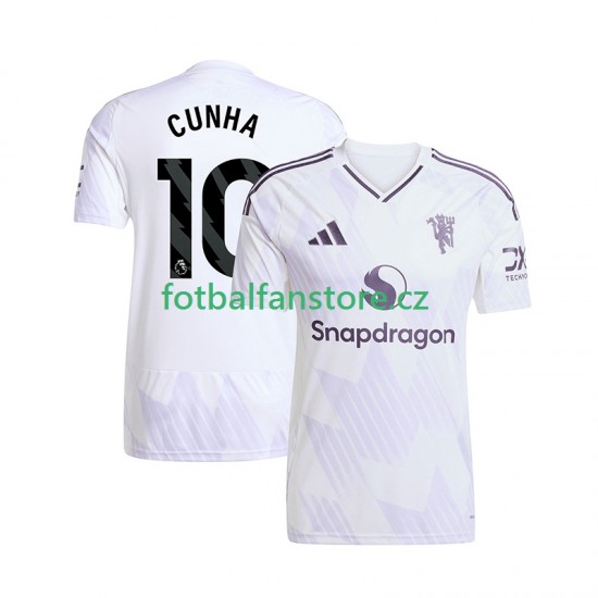 Muži Venkovní Dres Manchester United Matheus Cunha 10 2025-2026 Krátký rukáv