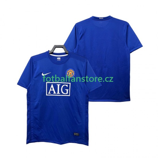 Muži Retro Alternativní Dres Manchester United 2008 2009 Krátký rukáv