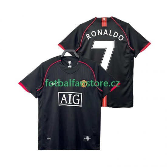 Muži Retro Venkovní Dres Manchester United Ronaldo 7 2007 2008 Krátký rukáv