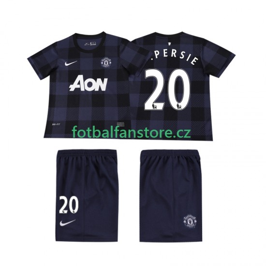 Dětský Retro Venkovní Dres Manchester United V PERSIE 20 2013 2014 Krátký rukáv