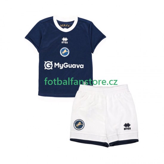 Dětský Domácí Dres Millwall 2025-2026 Krátký rukáv