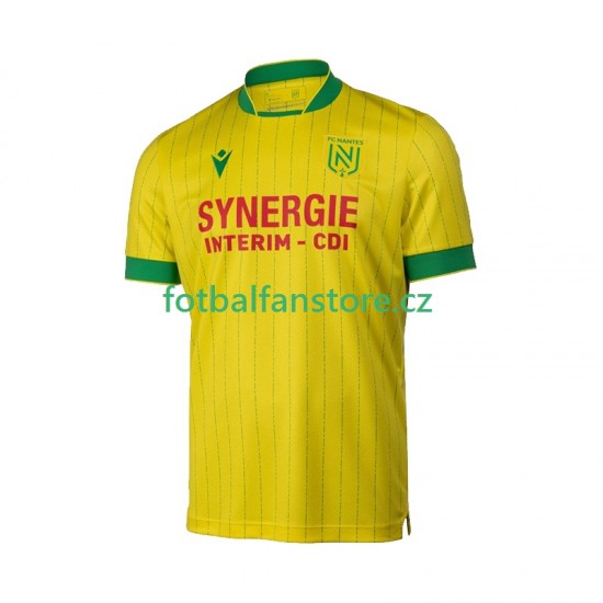 Muži Domácí Dres Nantes 2025-2026 Krátký rukáv