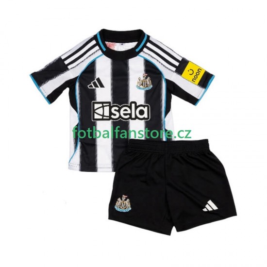 Dětský Domácí Dres Newcastle United 2025-2026 Krátký rukáv
