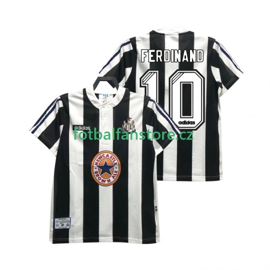 Muži Retro Domácí Dres Newcastle United FERDINANE 10 1995 1997 Krátký rukáv