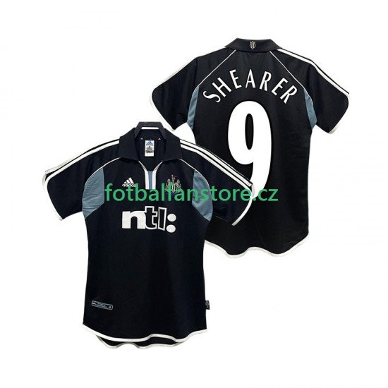 Muži Retro Venkovní Dres Newcastle United SHEARER 9 2000 2001 Krátký rukáv Muži Retro Venkovní Dres Newcastle United SHEARER 9 2000 2001 Krátký rukáv