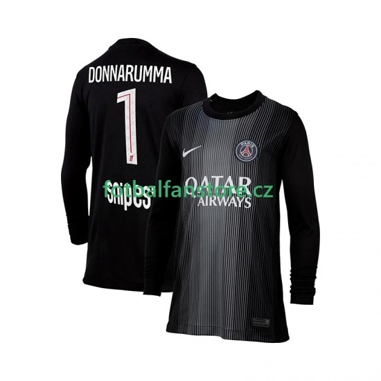 Muži Brankářský Domácí Dres Paris Saint-Germain Gianluigi Donnarumma 1 2025-2026 Dlouhými Rukávy