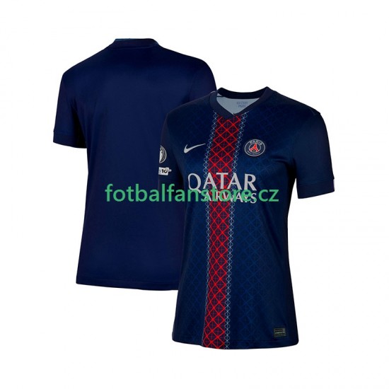 Ženy Domácí Dres Paris Saint-Germain 2025-2026 Krátký rukáv
