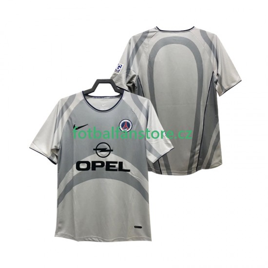 Muži Retro Venkovní Dres Paris Saint-Germain 2001 2002 Krátký rukáv