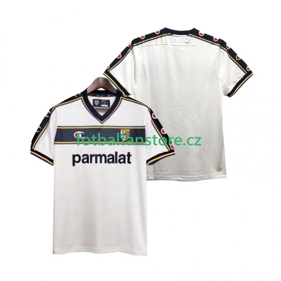 Muži Retro Venkovní Dres Parma 2002 2003 Krátký rukáv