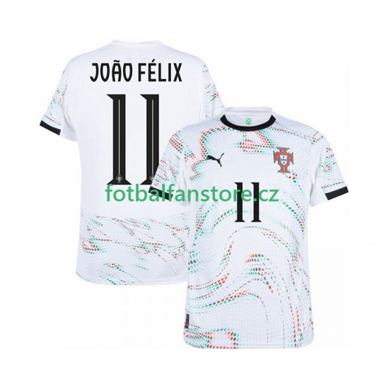 Muži Venkovní Dres Portugalsko Joao Felix 11 2025-2026 Krátký rukáv
