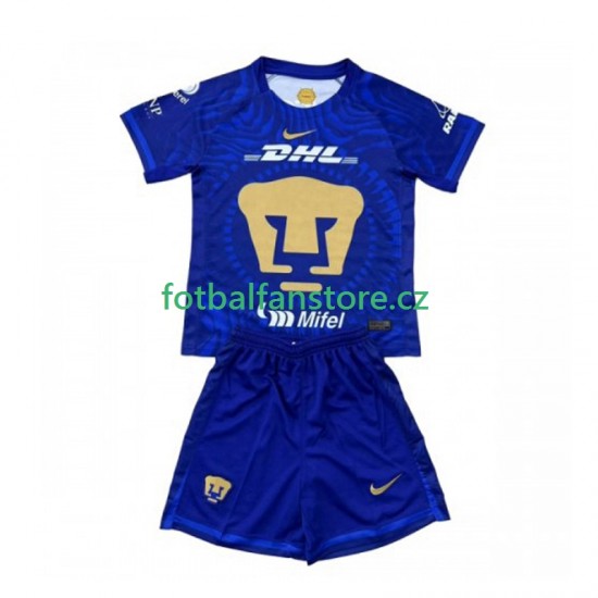 Dětský Venkovní Dres Pumas UNAM 2025-2026 Krátký rukáv Dětský Venkovní Dres Pumas UNAM 2025-2026 Krátký rukáv