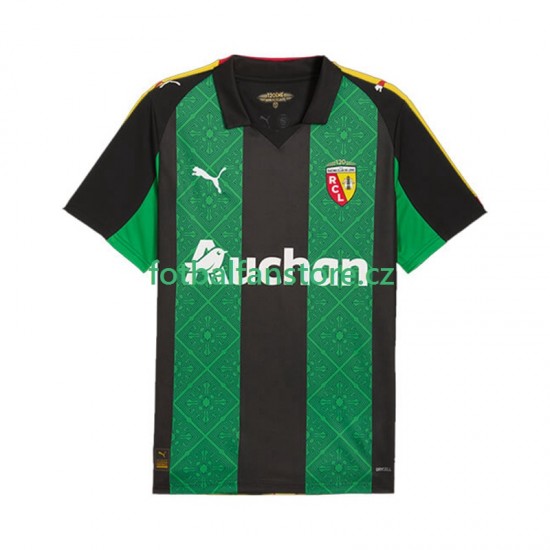 Muži Venkovní Dres RC Lens 2025-2026 Krátký rukáv