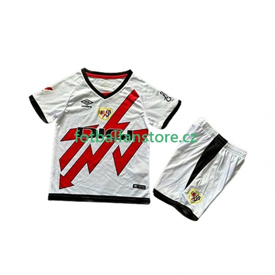 Dětský Venkovní Dres Rayo Vallecano 2024-2025 Krátký rukáv Dětský Venkovní Dres Rayo Vallecano 2024-2025 Krátký rukáv