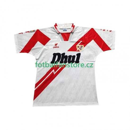 Muži Retro Domácí Dres Rayo Vallecano 1994 1995 Krátký rukáv