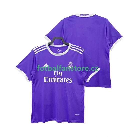 Muži Retro Venkovní Dres Real Madrid 2016 2017 Krátký rukáv